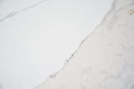 Anti Slip Customized Artificial Calacatta Quartz Slab Countertops High Temperature Resistant