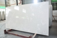 High Ridigity White Calacatta Artificial Quartz Stone Benchtop With SGS