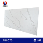 White 2cm 3cm Solid Carrara Quartz Countertop With  Btahroom Vanity top