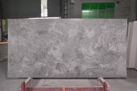 Concrete Artifical Quartz Stone Slabs With Leather Finish AB8102