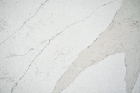 High Hardness Antifouling White Calacatta Quartz Kitchen Countertop Stone