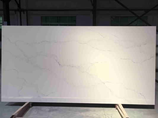Calacatta Artificial Quartz Stone 10mm Thickness for Kitchen Countertop Stone