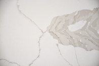 Non Toxic Light White Artificial Quartz Stone Countertops Kitchen Countertop Materials Quartz