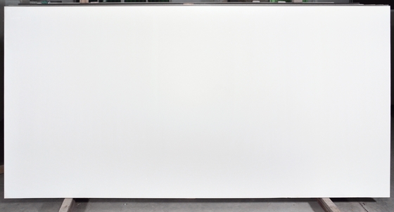 High Density White Shimmer Quartz Stone Slab For Kitchen Countertop