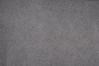 Pure Grey Artificial Quartz Stone Slab 25.5&quot;X96&quot; For Kitchen Countertop