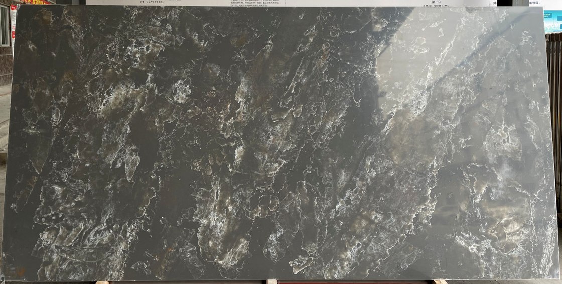 Heat Insulation Artificial Quartz Stone Granite Island Top Faux Stone Siding Panels Benchtop Kitchen
