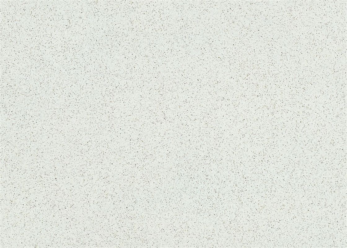 Anti Faded Polished Quartz Bathroom Worktops Strong Resistance To Scratch
