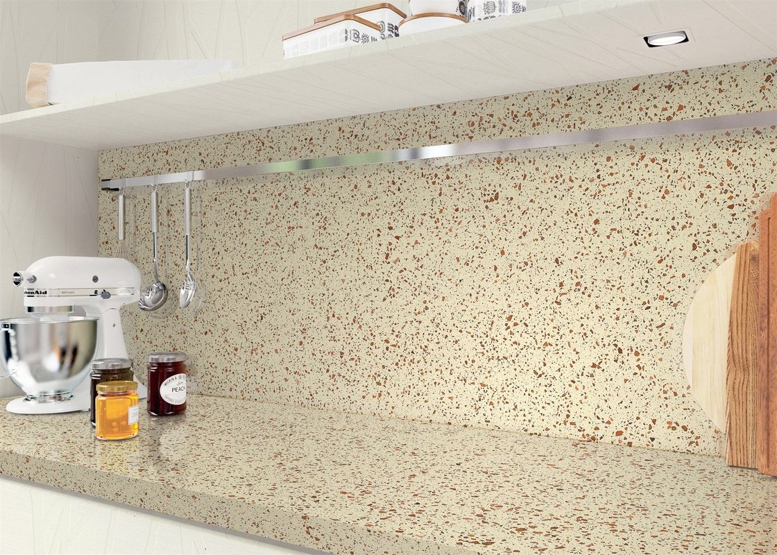 White Artificial Quartz Wall Panels Or Countertop Kichentop Resistant Acid