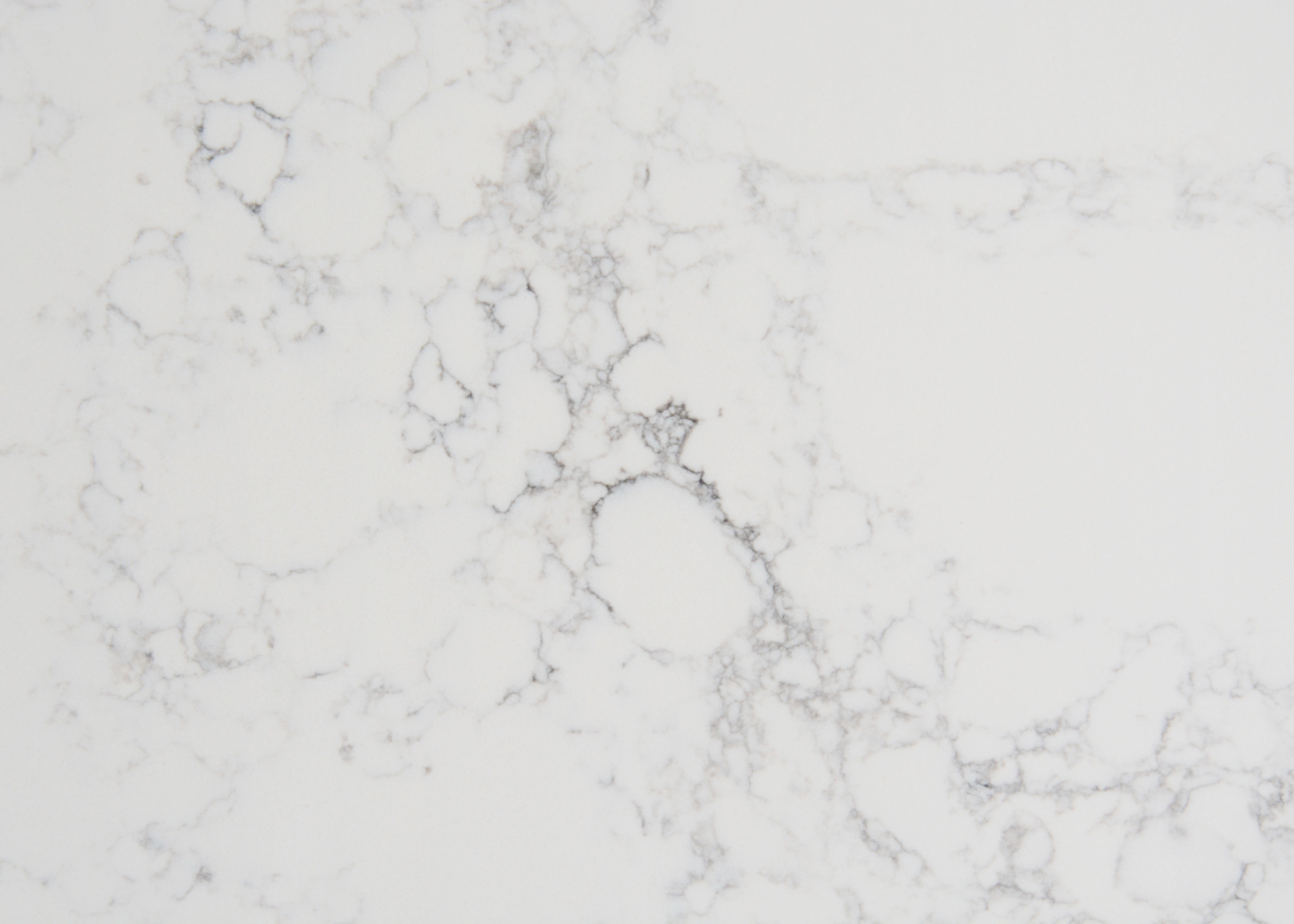 White Grey Engineered Quartz Stone Worktop 93 Natural Quartz 7 Resin
