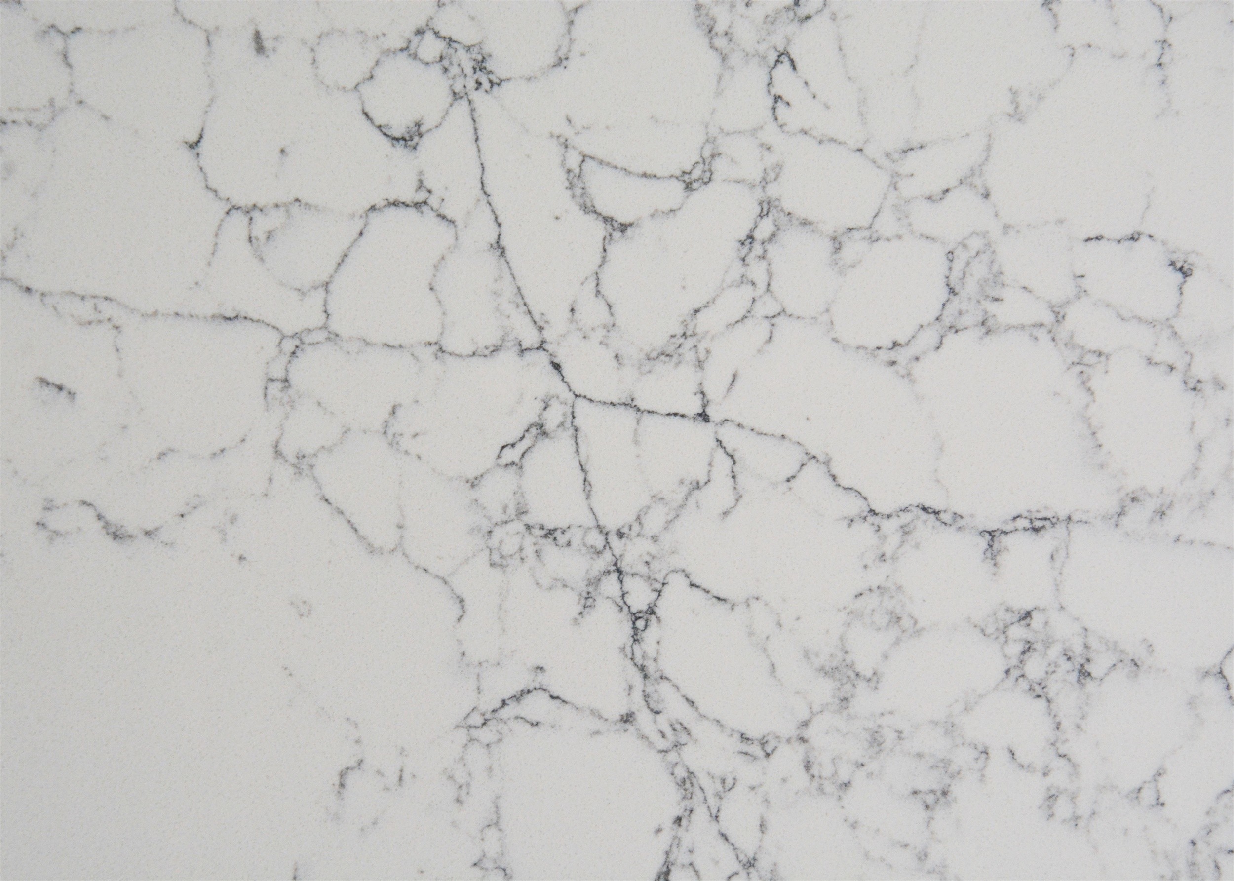 White Quartz Floor Tiles Engineered Stone Slabs Polished Surfaces Finished