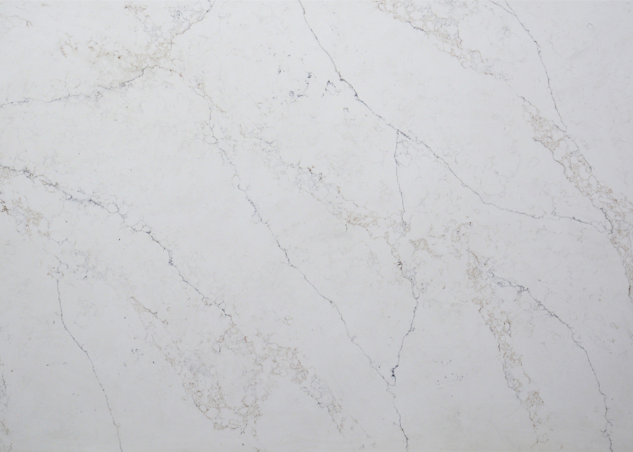 High Tenacity White Quartz Bathroom Countertops 6mm 8mm 10mm Thickness