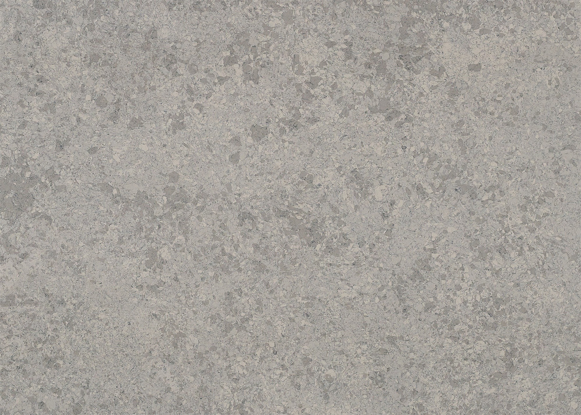 Durable Grey Quartz Stone Scratch Resistance Man Made Quartz Countertops