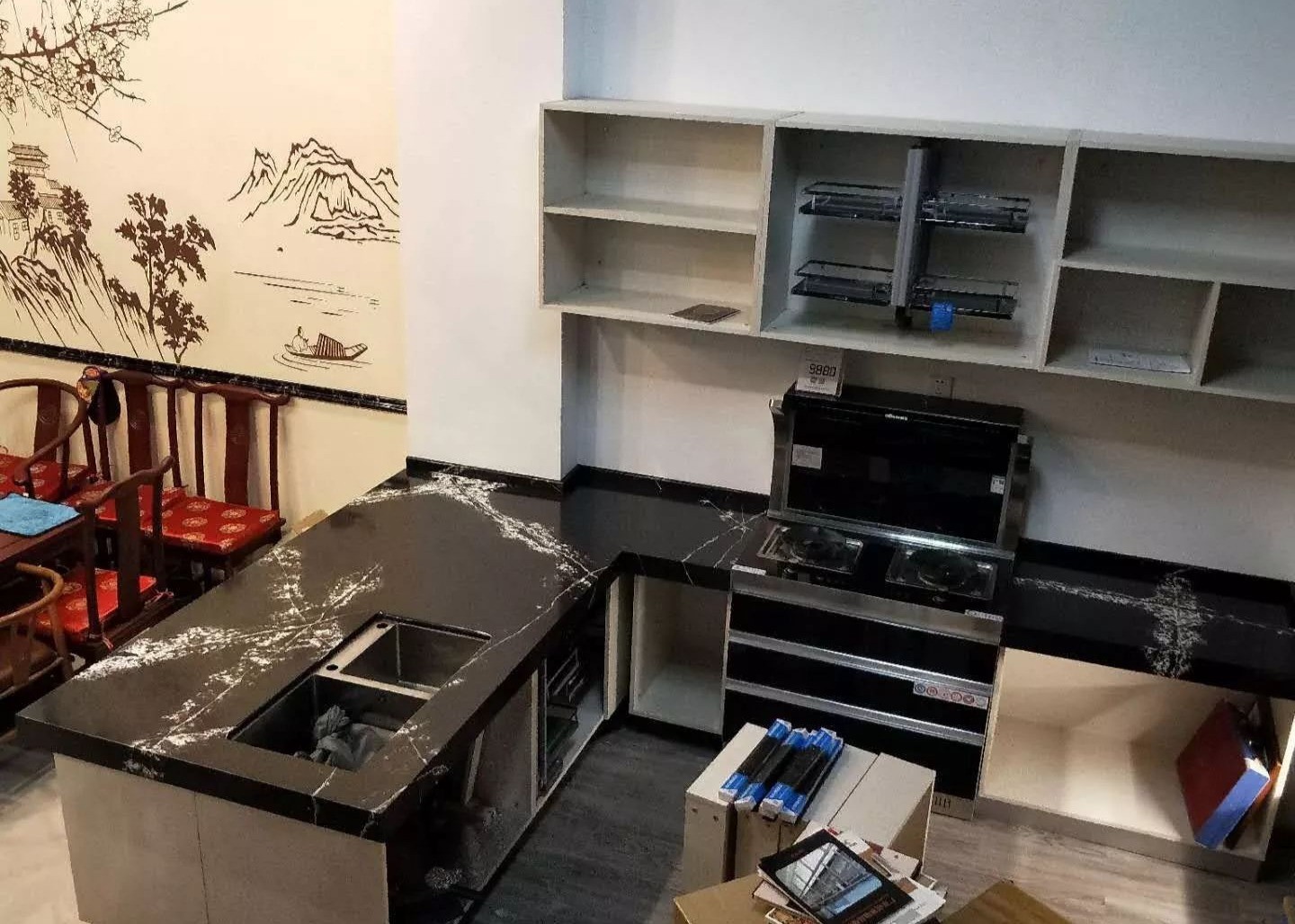 High Brightness Honed Finish Quartz Stone Countertops 8mm 10mm Thickness